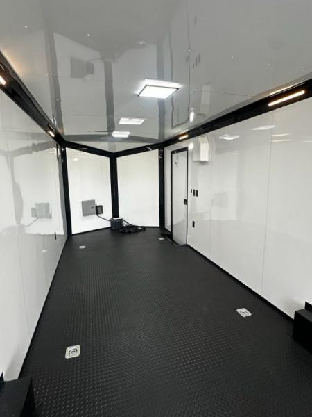 New 2026 Rock Solid Cargo 8.5x32 7'6" Interior- Race Trailer-Finished Interior-Triple 7000 Triple Torsion Axle - Pit Lights
