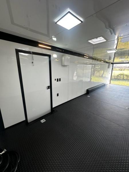 New 2026 Rock Solid Cargo 8.5x32 7'6" Interior- Race Trailer-Finished Interior-Triple 7000 Triple Torsion Axle - Pit Lights