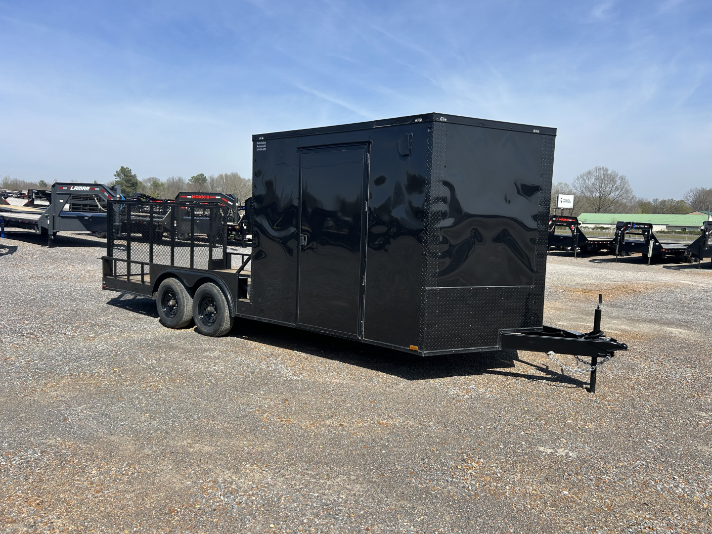 Used 2023 Quality Cargo 8' X 20' 10K GVWR Hybrid Enclosed Trailer