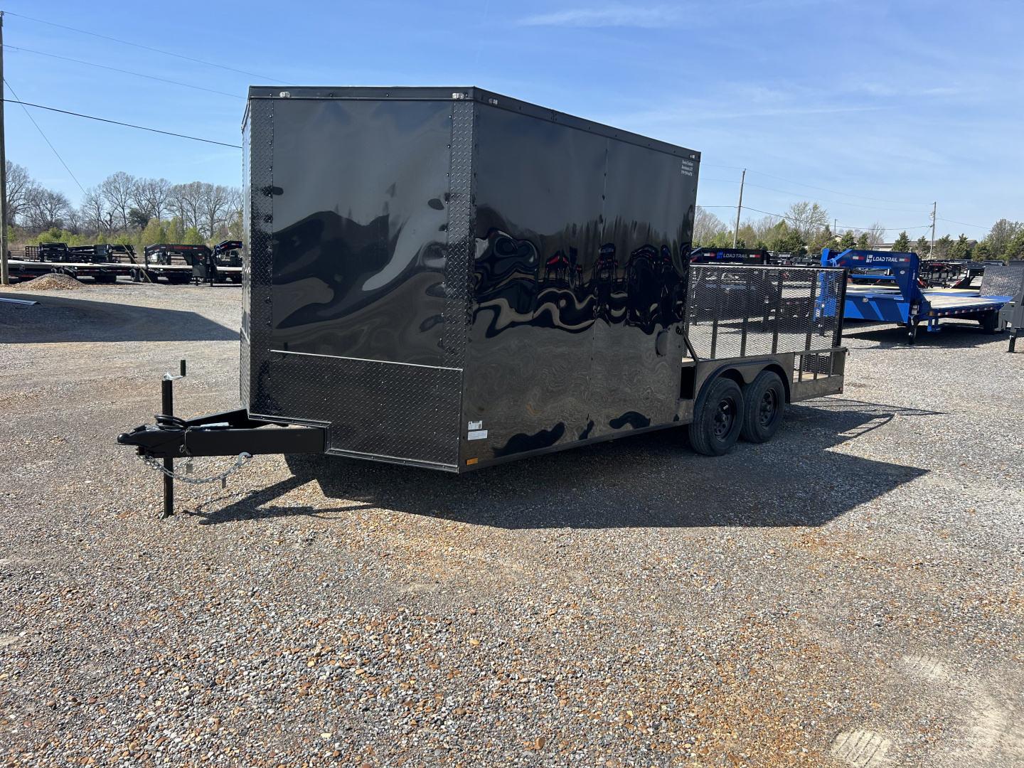 Used 2023 Quality Cargo 8' X 20' 10K GVWR Hybrid Enclosed Trailer