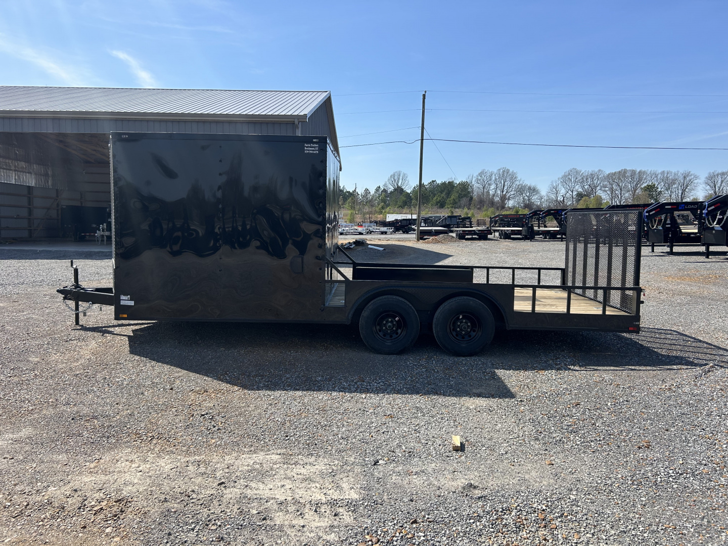 Used 2023 Quality Cargo 8' X 20' 10K GVWR Hybrid Enclosed Trailer