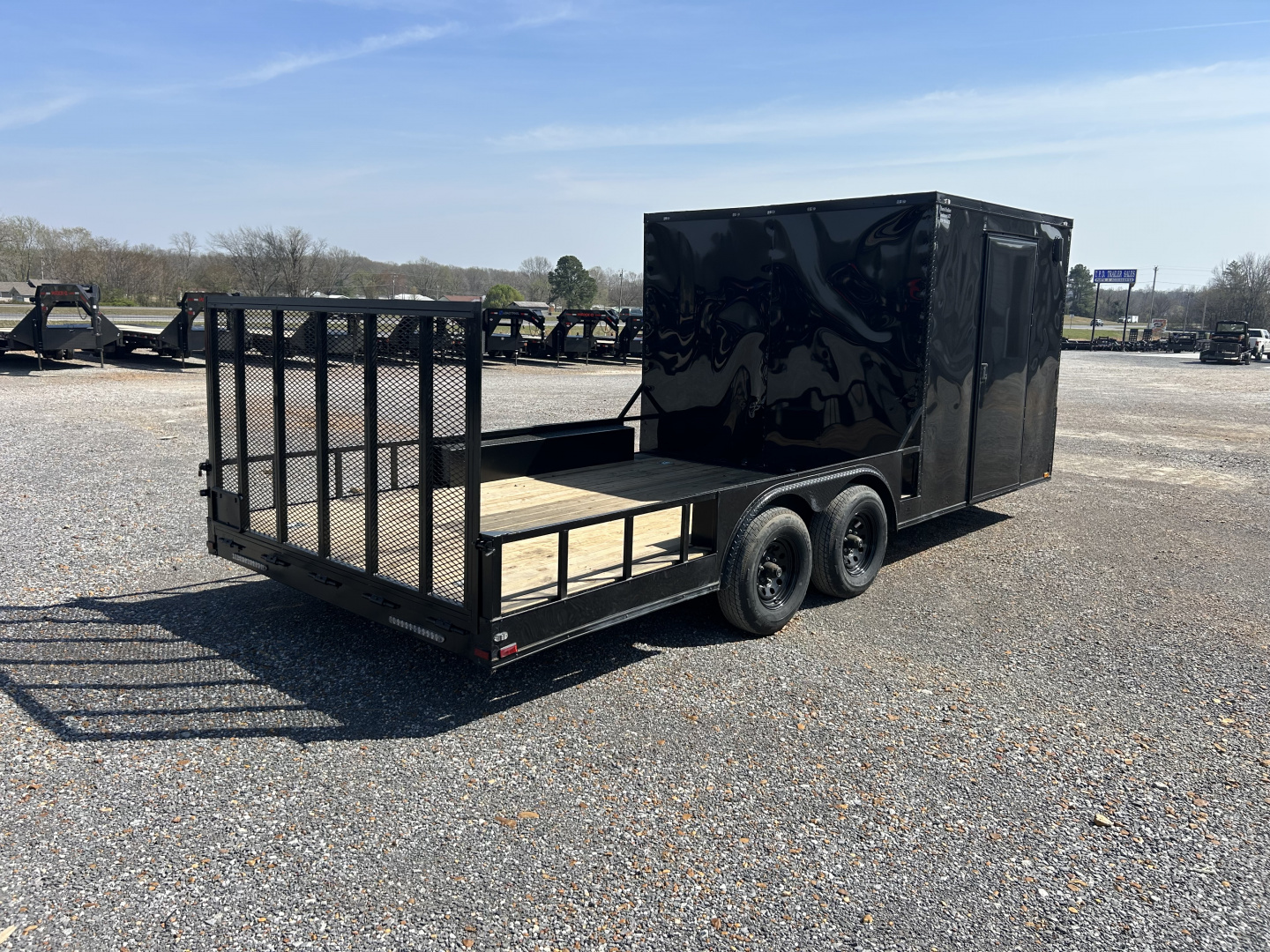 Used 2023 Quality Cargo 8' X 20' 10K GVWR Hybrid Enclosed Trailer