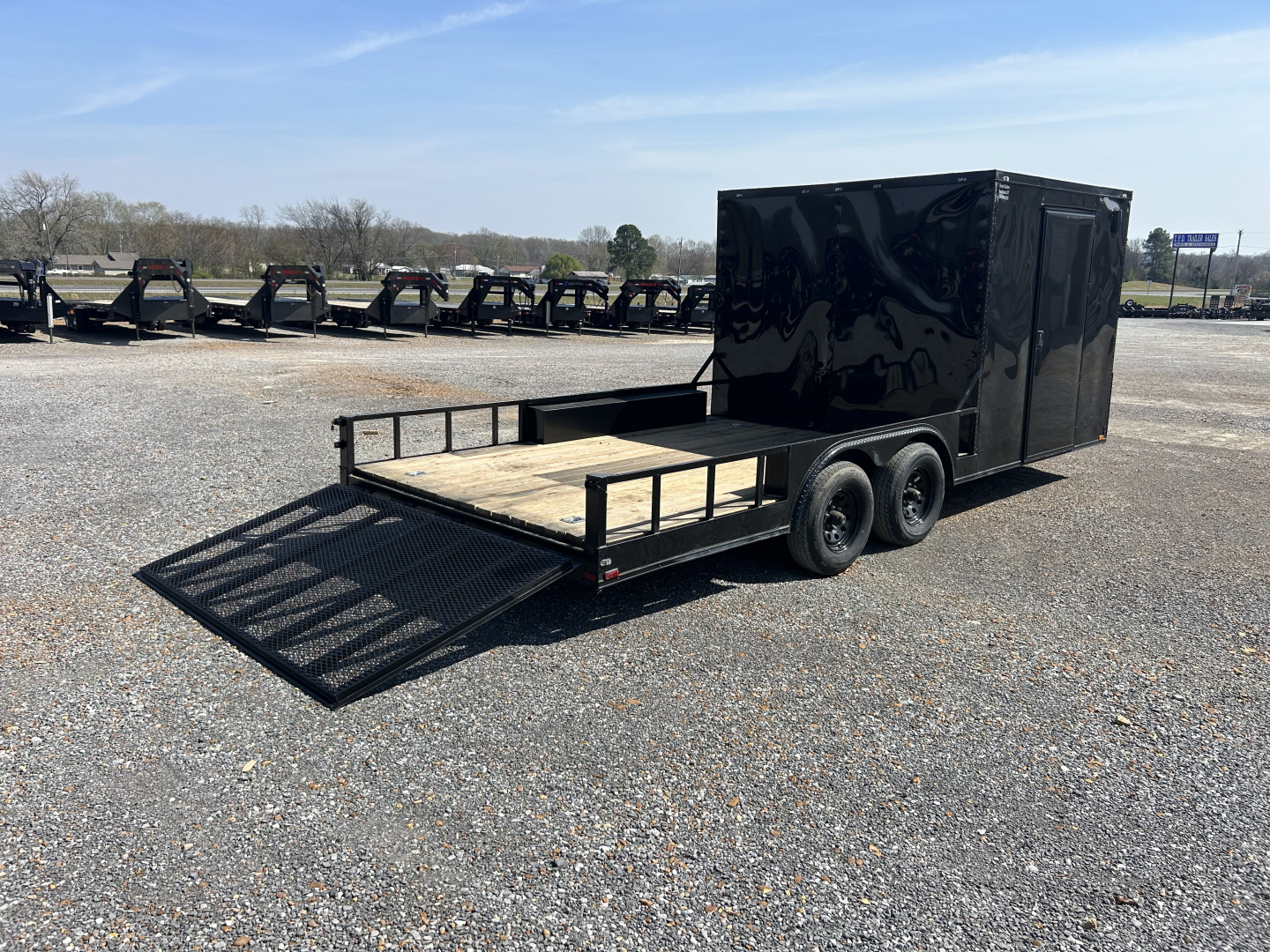 Used 2023 Quality Cargo 8' X 20' 10K GVWR Hybrid Enclosed Trailer