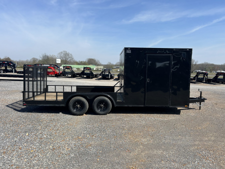 Used 2023 Quality Cargo 8' X 20' 10K GVWR Hybrid Enclosed Trailer