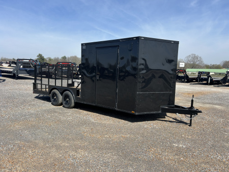 Used 2023 Quality Cargo 8' X 20' 10K GVWR Hybrid Enclosed Trailer