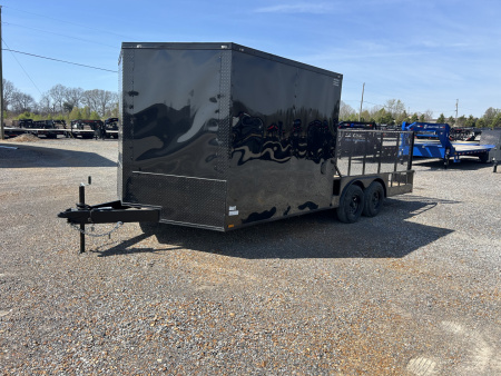 Used 2023 Quality Cargo 8' X 20' 10K GVWR Hybrid Enclosed Trailer