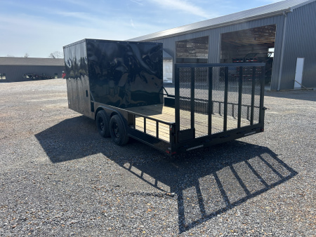 Used 2023 Quality Cargo 8' X 20' 10K GVWR Hybrid Enclosed Trailer