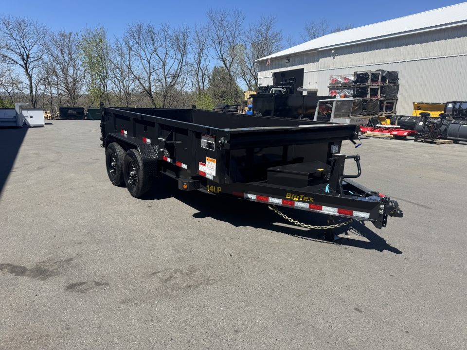 New 2026 Big Tex Trailers 14LP-14BK6SIRPD 7X14 TA Dump Trailer