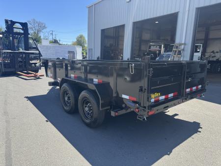New 2026 Big Tex Trailers 14LP-14BK6SIRPD 7X14 TA Dump Trailer