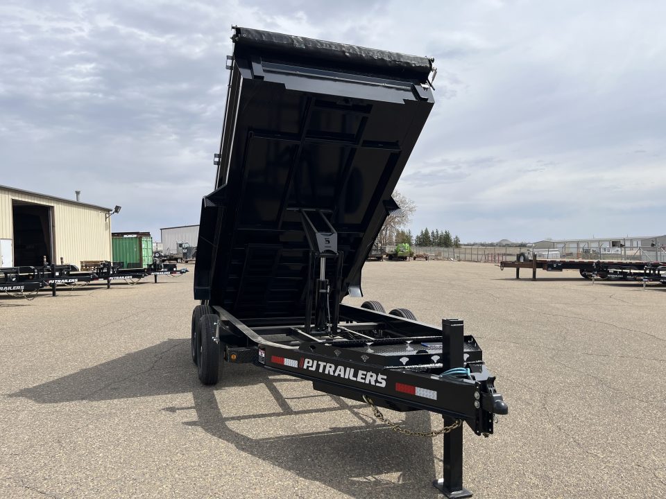New 2027 PJ Trailers 83" x 14' 14K Low-Profile Dump PRO (DL) Dump Trailer