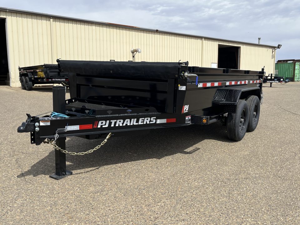 New 2027 PJ Trailers 83" x 14' 14K Low-Profile Dump PRO (DL) Dump Trailer