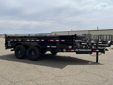 New 2027 PJ Trailers 83" x 14' 14K Low-Profile Dump PRO (DL) Dump Trailer