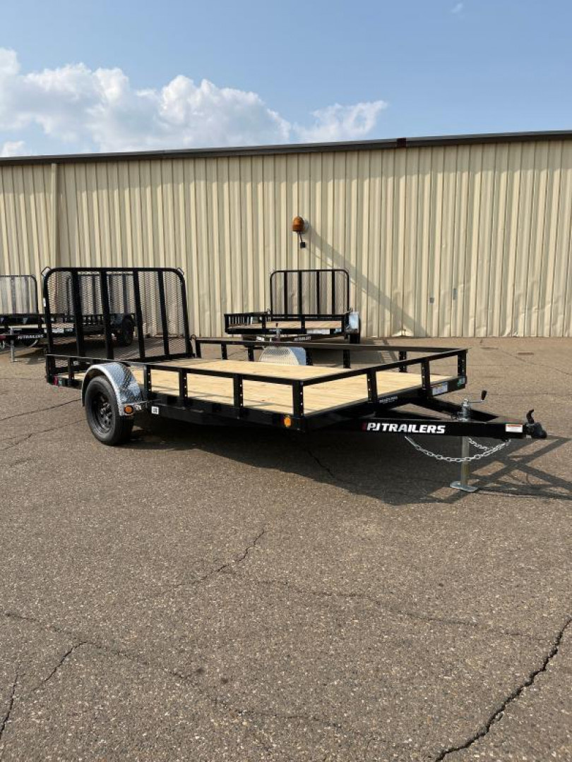 New 2026 PJ Trailers 83" x 14' 83" Single Axle Channel Utility (U8) Utility Trailer