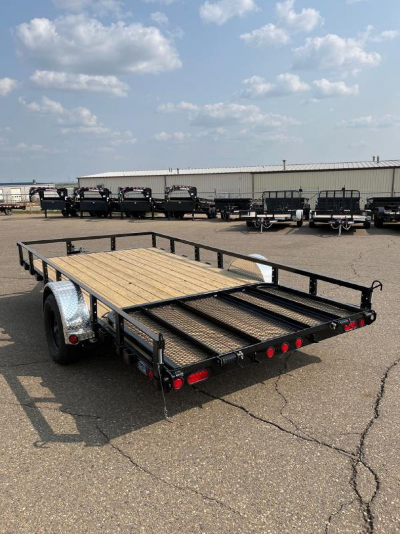 New 2026 PJ Trailers 83" x 14' 83" Single Axle Channel Utility (U8) Utility Trailer