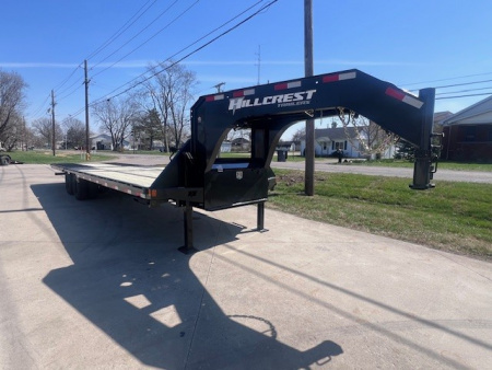 New 2026 Hillcrest Trailers 20+12 25.9K Deckover Gooseneck