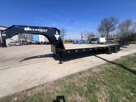 New 2026 Hillcrest Trailers 20+12 25.9K Deckover Gooseneck