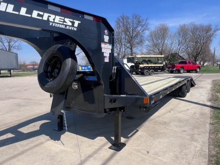 New 2026 Hillcrest Trailers 20+12 25.9K Deckover Gooseneck