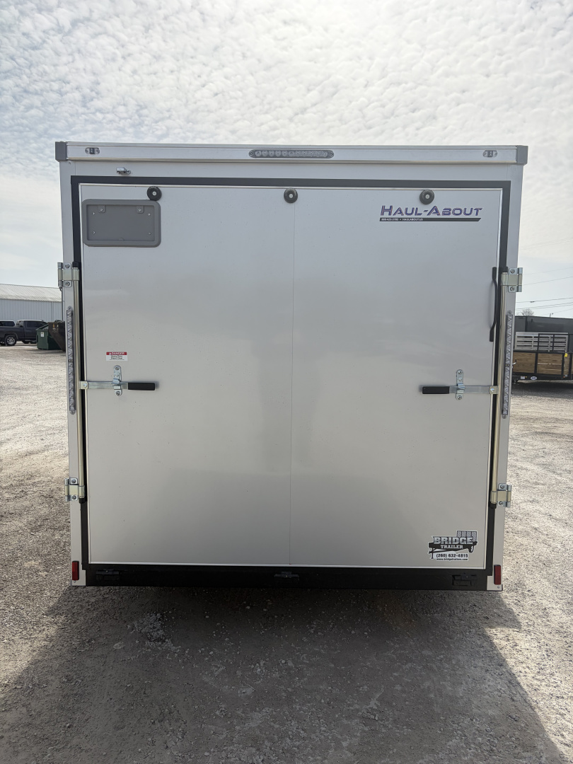 New 2026 Haul About Trailers CGR714TA2 (7' X 14') 7K V-Nose Cargo / Enclosed Trailer
