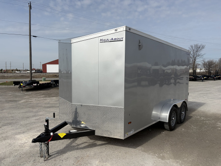 New 2026 Haul About Trailers CGR714TA2 (7' X 14') 7K V-Nose Cargo / Enclosed Trailer