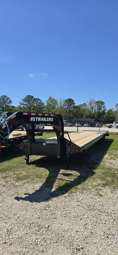 New 2026 PJ Trailers LD 40' Flatbed Trailer