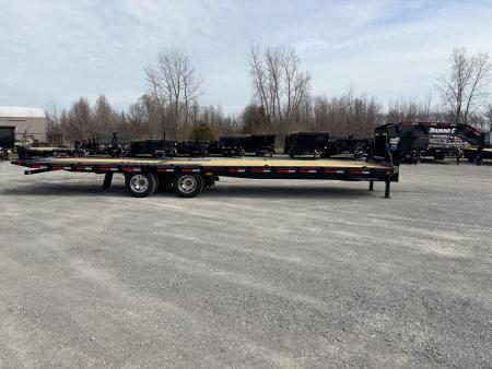 New 2026 Diamond C Trailers FMAX212L32X102HDT (32' X 102") 25.9K (Pacesetter Ed.) Hydraulic Dovetail Flatbed Trailer