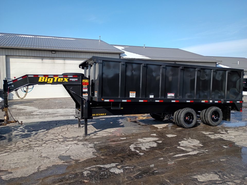 New 2026 Big Tex Trailers 92X20 25DU TANDEM DUAL GN DUMP