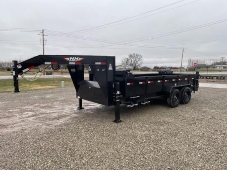 New 2026 H&H Trailers HBTL8316-GN-176 Dump Trailer
