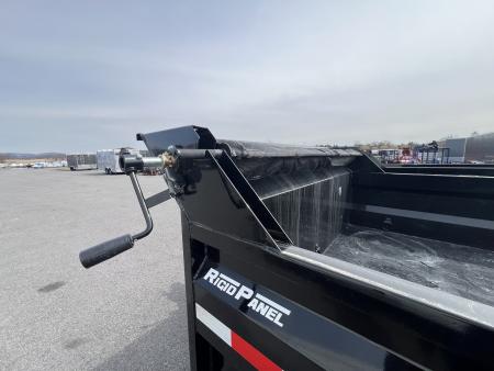 New 2026 Sure-Trac HD Low Profile 7X12 12K Scissor Lift Dump Trailer