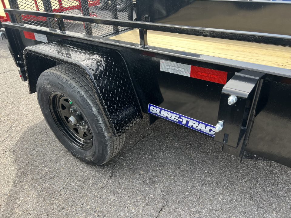 New 2026 Sure-Trac 5x8 3K High Side Utility Trailer