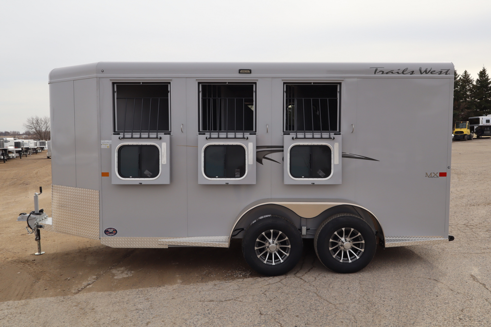 New 2026 Trails West Adventure MX II 3 Horse Horse Trailer
