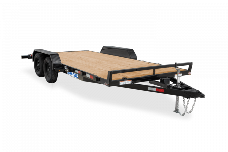 New 2026 Sure-Trac 7x20 10K Wood Deck Car Trailer