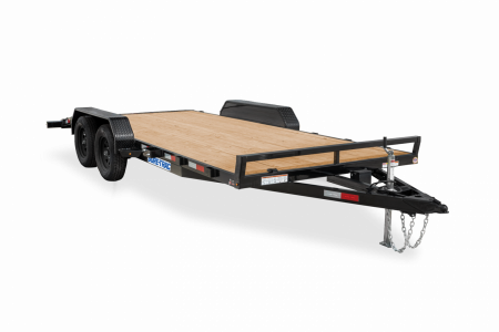 New 2026 Sure-Trac 7x20 10K Wood Deck Car Trailer