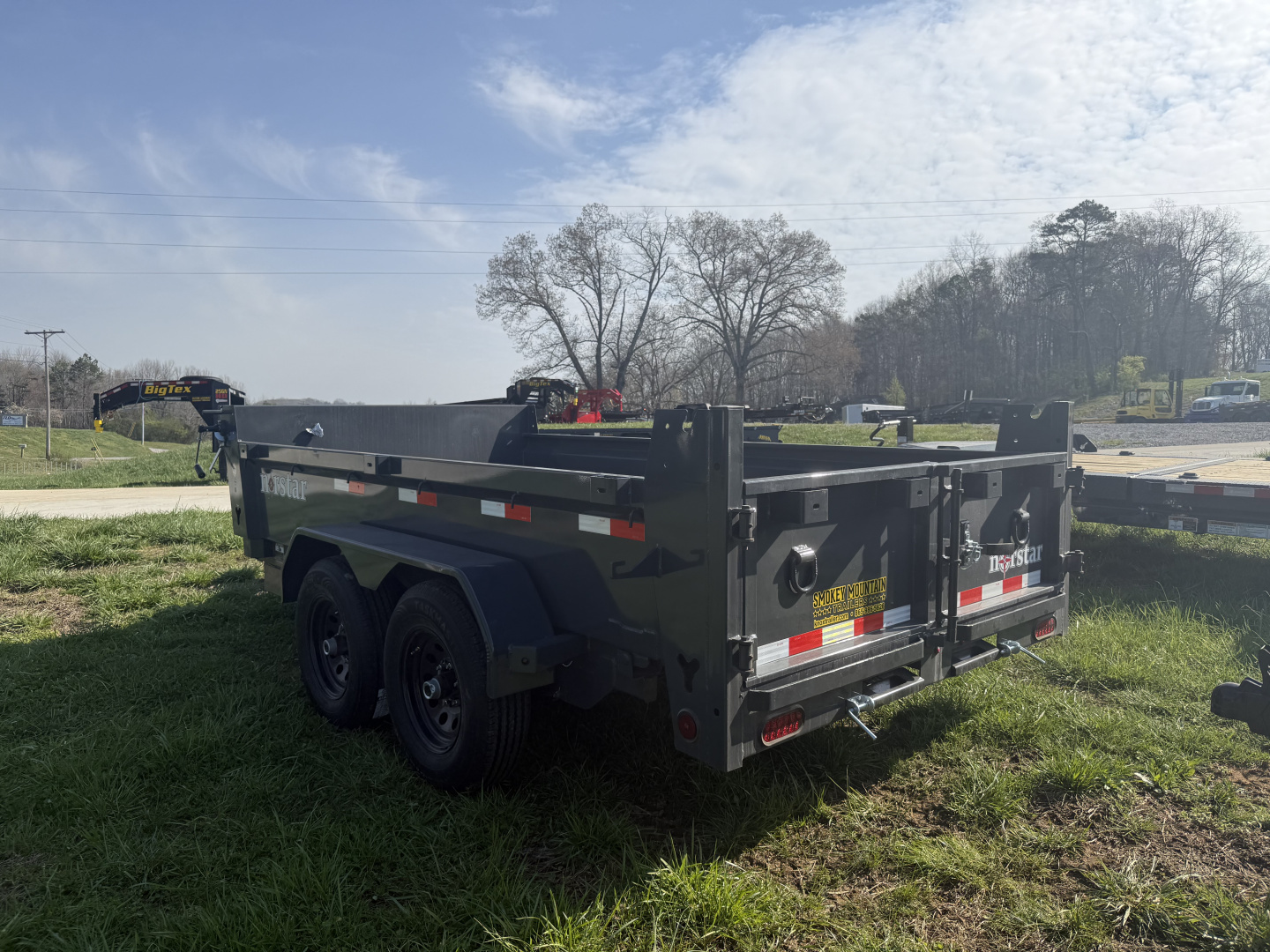 New 2026 Norstar DCB 10K 6X12 RAMPS TARP Dump Trailer
