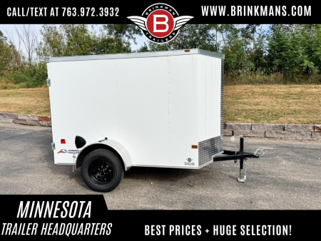 New American Hauler 5X8 Enclosed Trailer -- Single Swing Door!