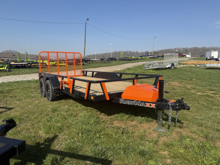 New 2026 RawMaxx UTX 7K 16' 7K JACK BOX Utility Trailer