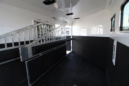 New 2026 Trails West Sierra II Extra Tall 3 Horse Trailer - Stud Divider - Escape Door