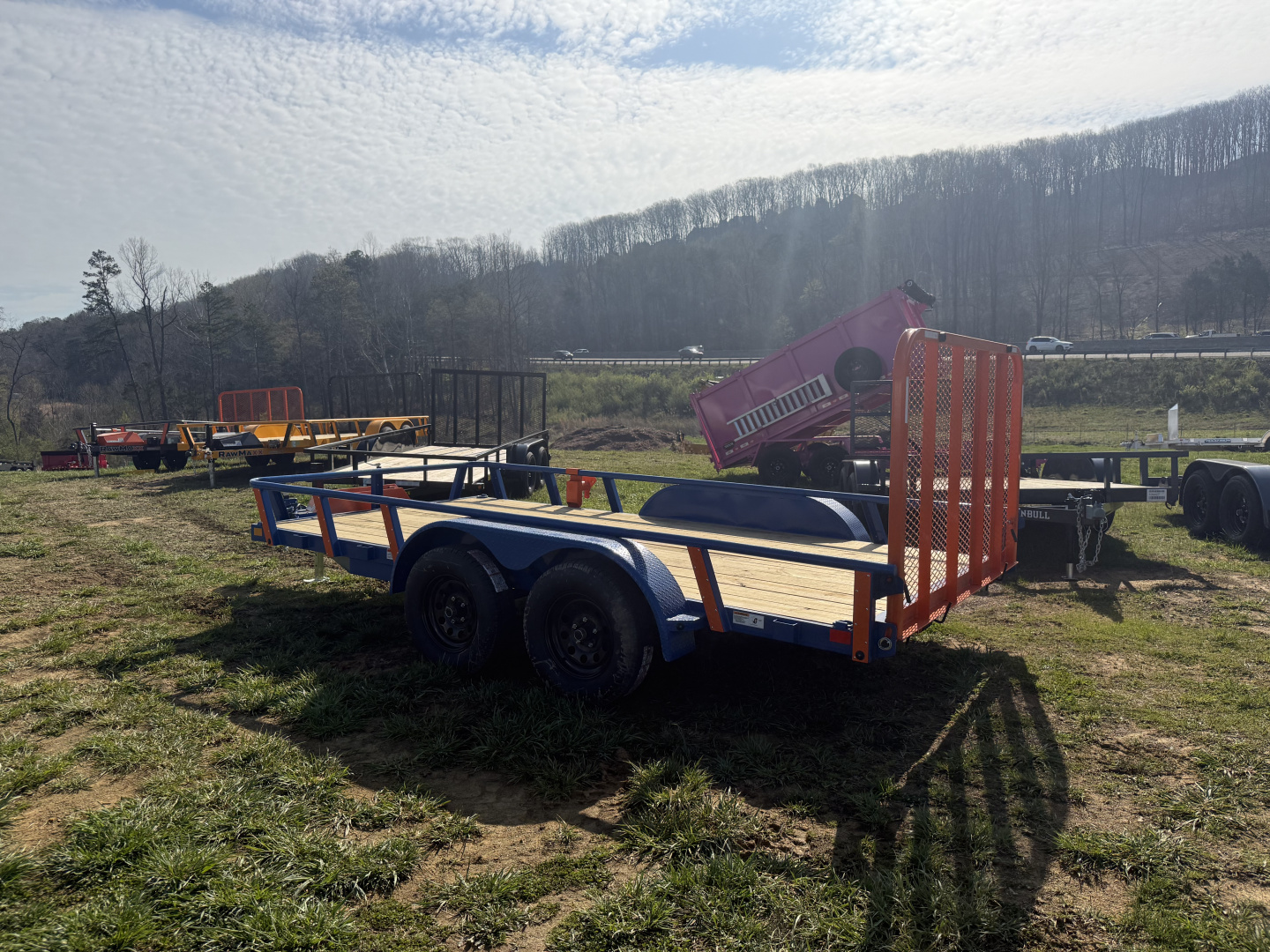 New 2026 RawMaxx UTX 7K 14' 7K JACK BOX Utility Trailer