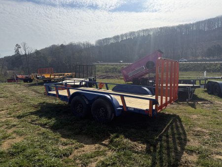 New 2026 RawMaxx UTX 7K 14' 7K JACK BOX Utility Trailer