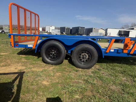 New 2026 RawMaxx UTX 7K 14' 7K JACK BOX Utility Trailer