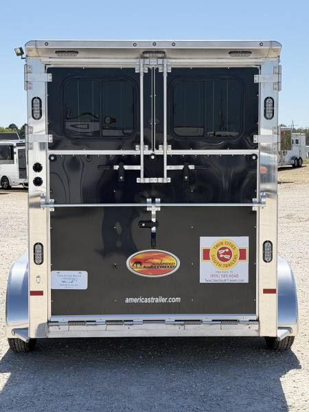 New 2027 Sundowner 2 Horse Bumper Pull Horse Trailer