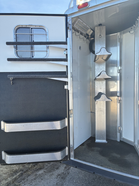 Used 2016 4-Star 3H 11' Trail Boss Conversions LQ Horse Trailer