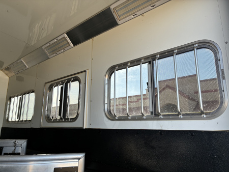 Used 2016 4-Star 3H 11' Trail Boss Conversions LQ Horse Trailer