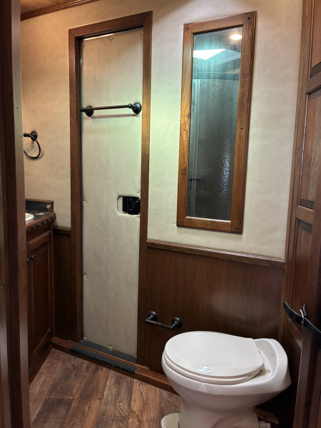 Used 2016 4-Star 3H 11' Trail Boss Conversions LQ Horse Trailer