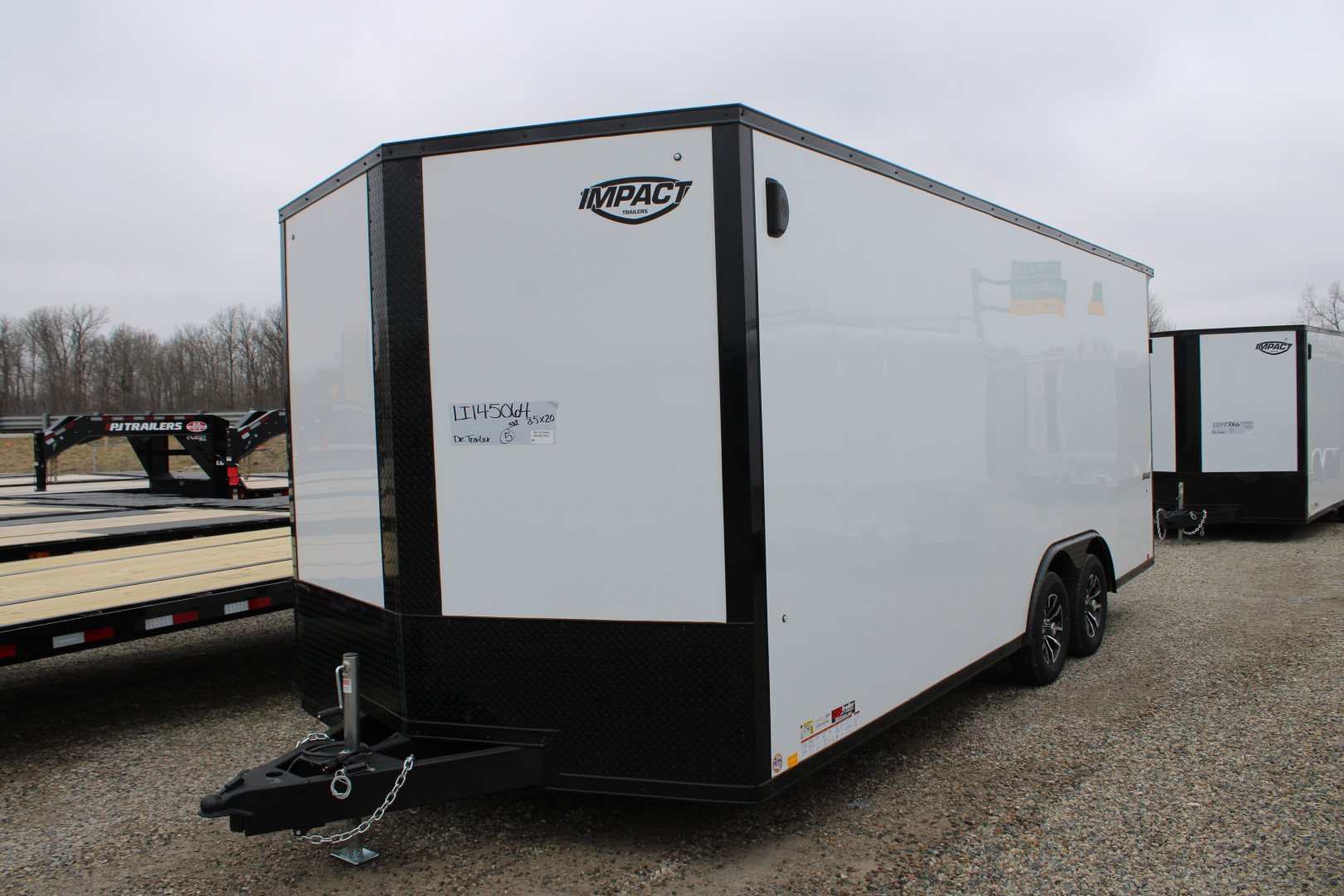 New 2026 Impact Trailers 8.5X20 R WITH 7' INTERIOR HEIGHT STOCK ID 52560 Car Hauler