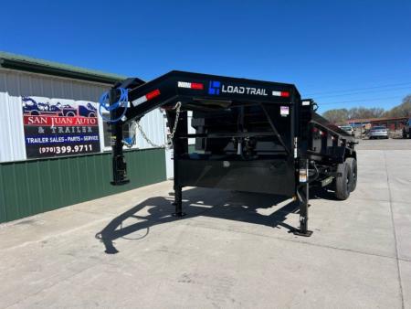 New 2026 Load Trail 83"X14' GN Low-Pro D Dump Trailer