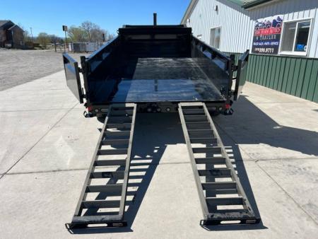 New 2026 Load Trail 83"X14' GN Low-Pro D Dump Trailer