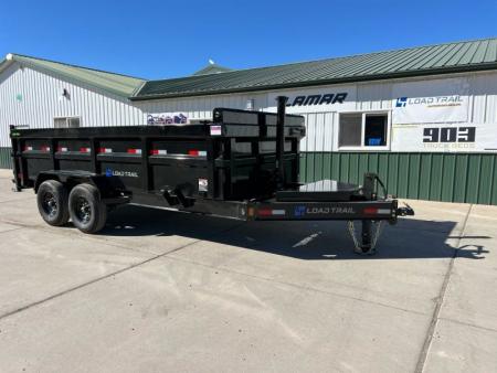 New 2026 Load Trail 83"X16' Low-Pro Dump Dump Trailer