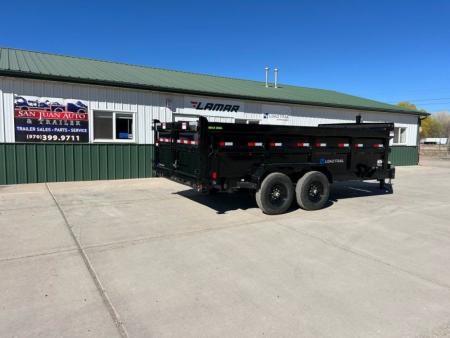 New 2026 Load Trail 83"X16' Low-Pro Dump Dump Trailer