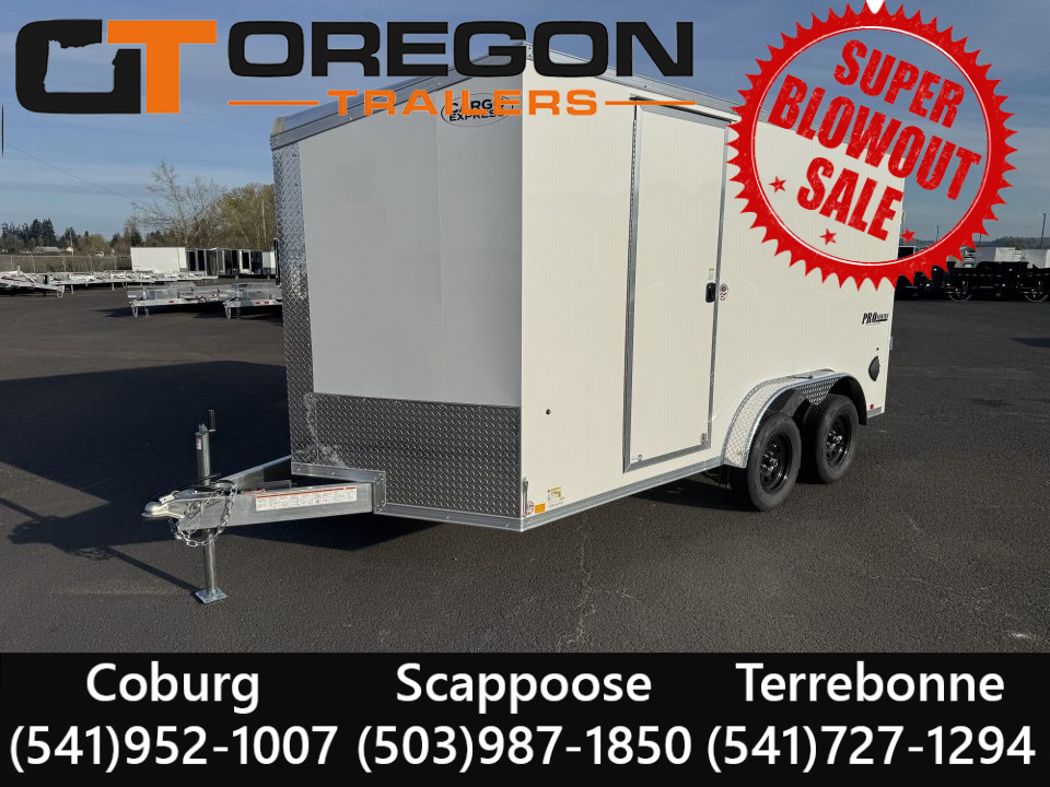 New 2026 Cargo Express 7.5x14 PRO SERIES FLAT TOP 7K GVWR