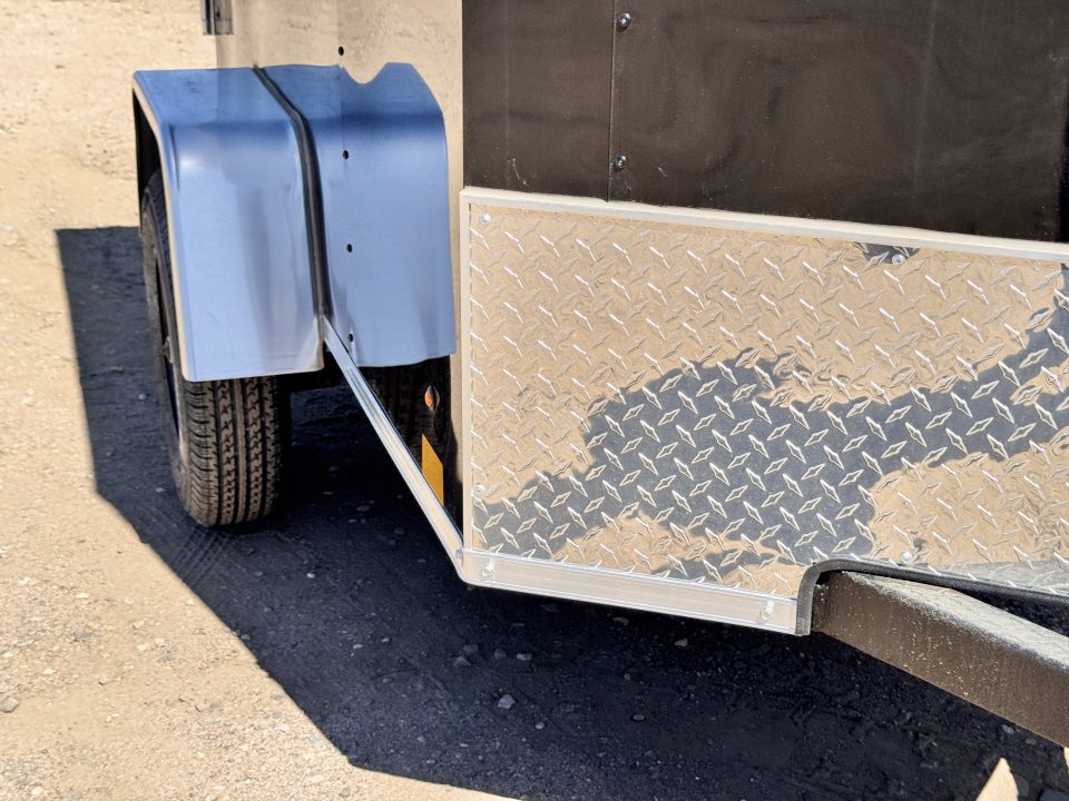 New 2026 Cross Trailers 4-6-1V Enclosed Barn Door 2K GVWR